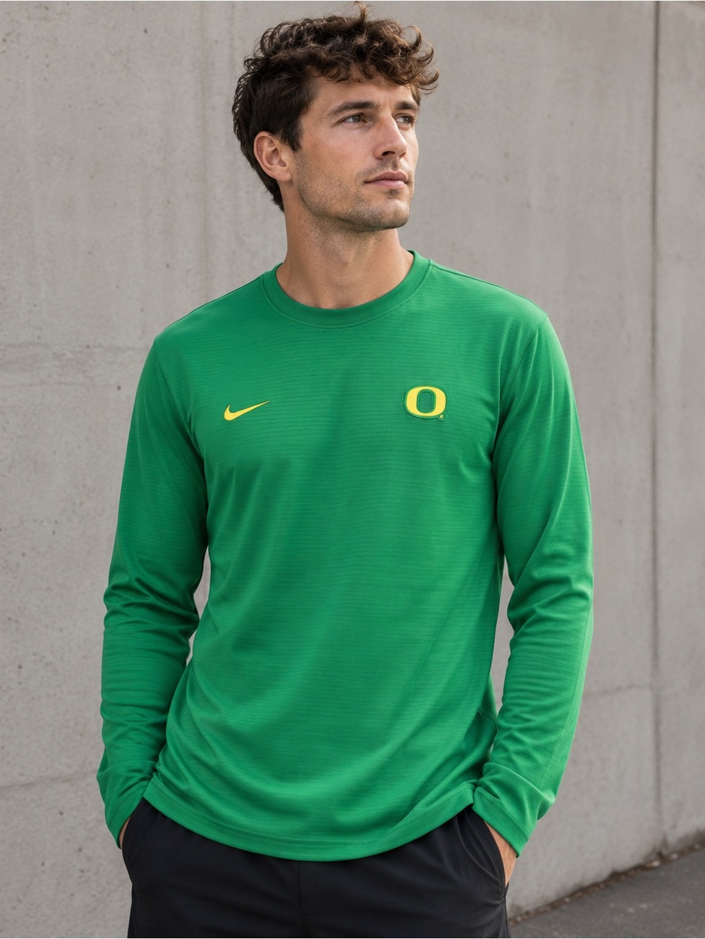Nike Dri-Fit Pullover Stretch‎ Knit Pullover Thermal Shirt